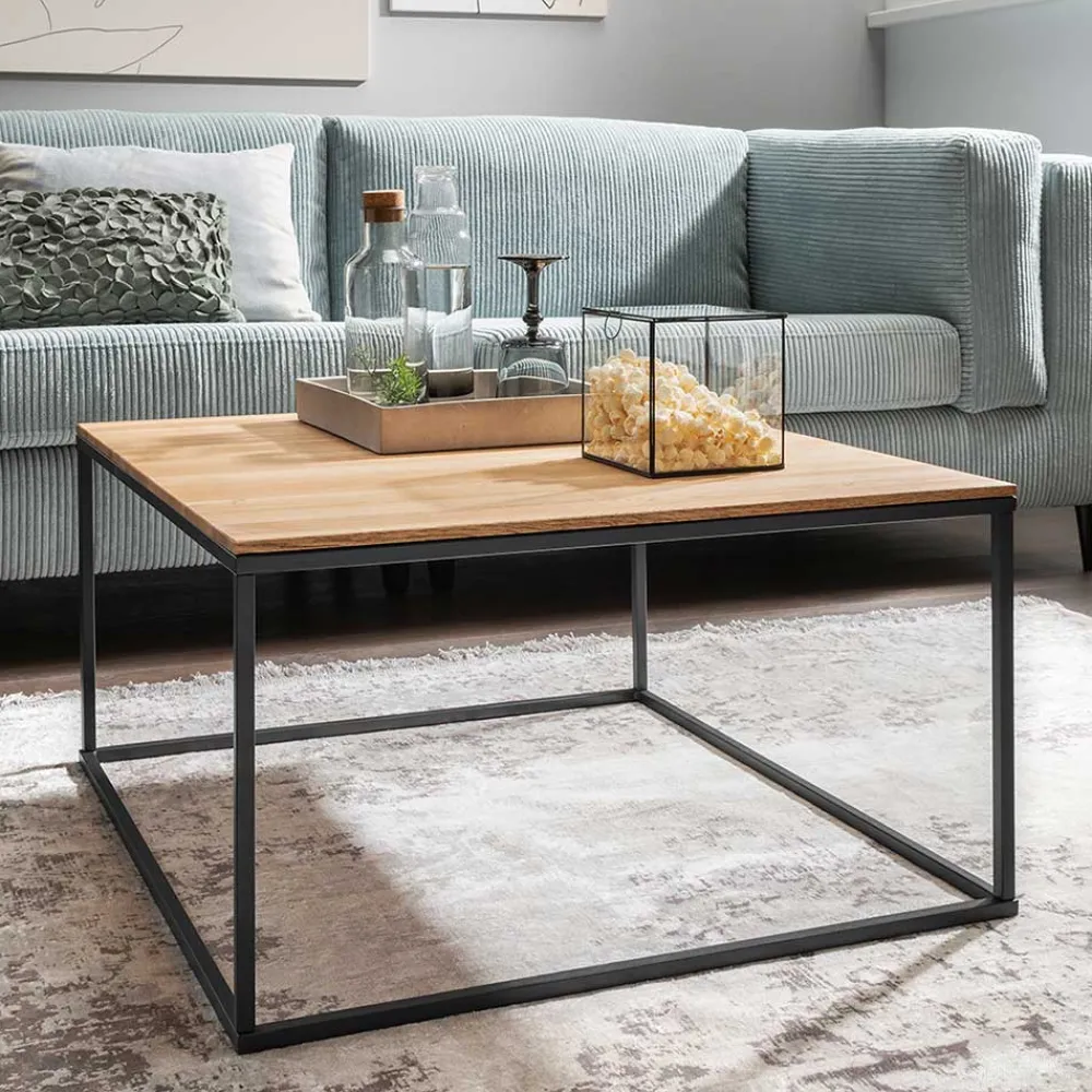 Wohnen Loft Möbel|Industrial Möbel*Industrial Design Couchtisch aus Wildeiche massiv - Pyarco