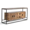 Wohnen Landhausmöbel|Küchenschränke*Industrial Design Sideboard aus Massivholz - Olmidava
