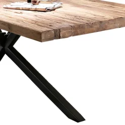 Wohnen Loft Möbel|Industrial Möbel*Industrial Esstisch aus recyceltem Teakholz - Doan