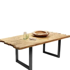 Wohnen Industrial Esstisch aus rustikalem Teak Altholz - Chats