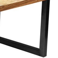 Wohnen Industrial Esstisch aus rustikalem Teak Altholz - Chats