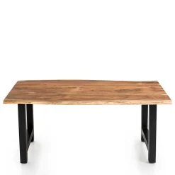 Wohnen Sitzgruppe*Industrial Esstisch-Gruppe Set - Miriam (fünfteilig)