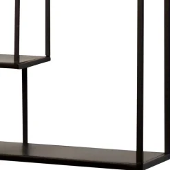 Wohnen Industrial Hängeregal in Schwarz - 40x60x12 cm - Limburg