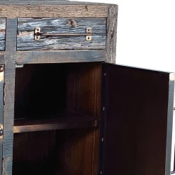 Wohnen Sideboards*Industrial Kombi-Kommode aus Altholz - Stock