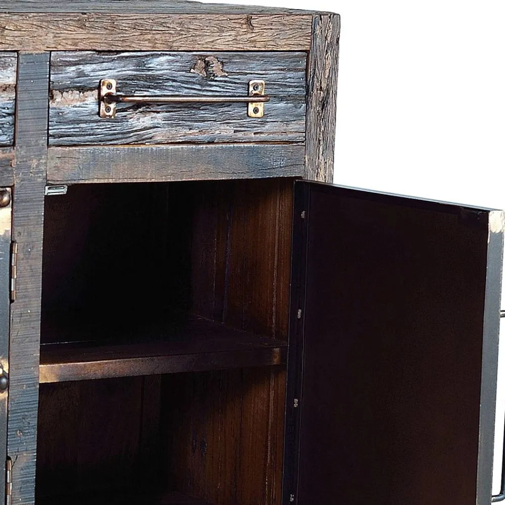 Wohnen Sideboards*Industrial Kombi-Kommode aus Altholz - Stock