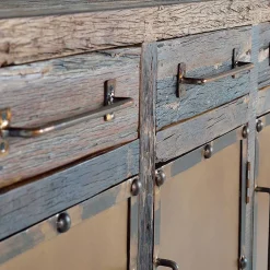 Wohnen Sideboards*Industrial Kombi-Kommode aus Altholz - Stock