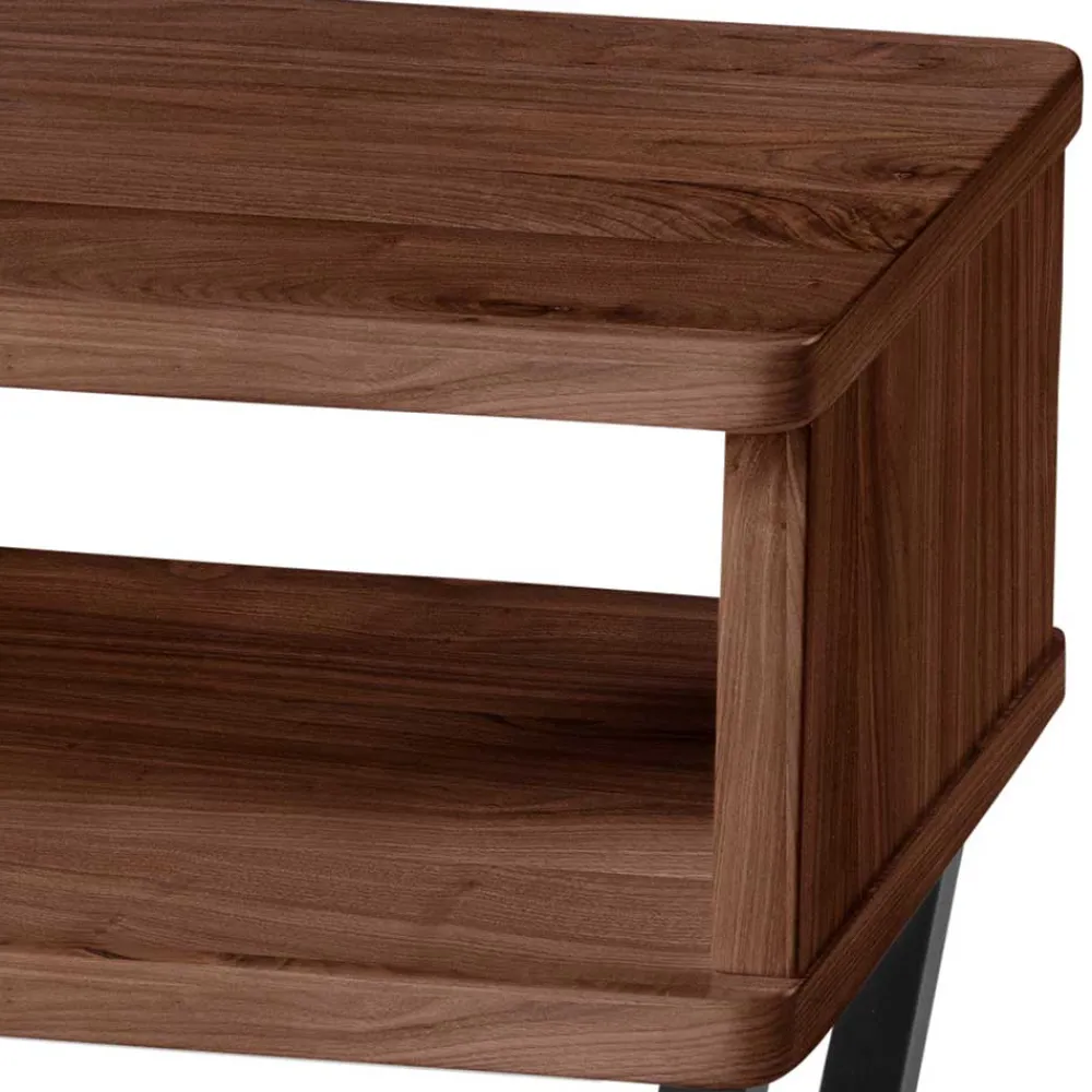 Wohnen Kommoden|Nachttische*Industrial Nachtkonsole mit Fach - Koh