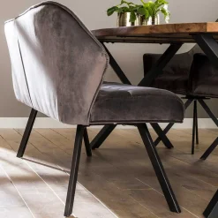 Wohnen Esszimmerbänke|Sitzbank*Industrial Polsterbank für das Esszimmer - Azuro