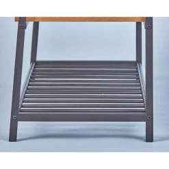 Wohnen Industrial Schuhbank in Wildeiche Optik - Vedrico