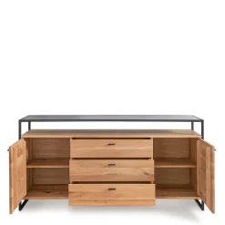 Wohnen Sideboards*Industrial Sideboard aus Wildeiche Massivholz - Manarola