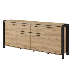 Wohnen Industrial Sideboard in 213x91x41 cm - Zavorra