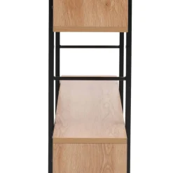 Wohnen Industrial Standregal in Schwarz - Felictas