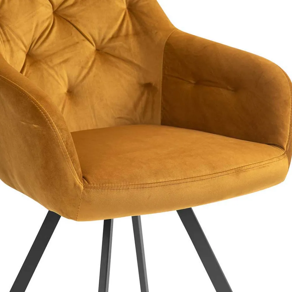 Wohnen Industrial Style Essgruppe mit vier Plätzen - Panayota (fünfteilig)