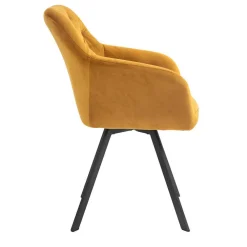 Wohnen Industrial Style Essgruppe mit vier Plätzen - Panayota (fünfteilig)