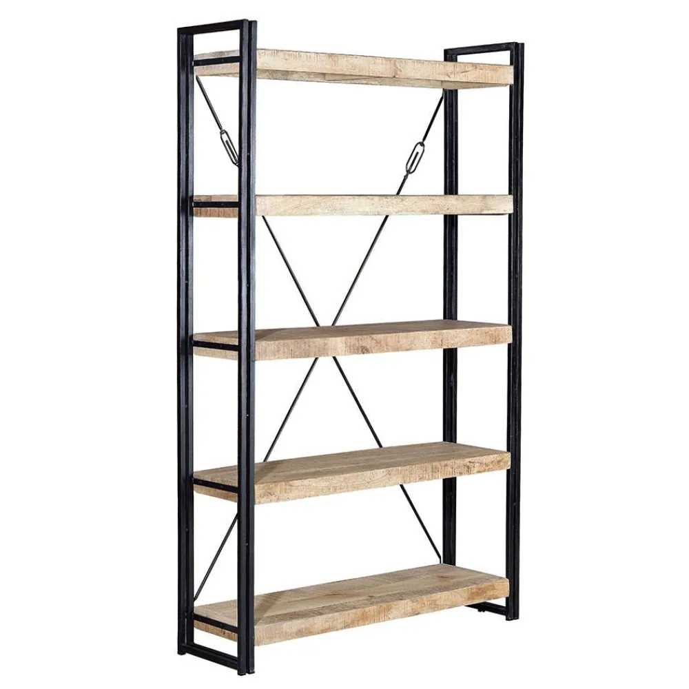 Wohnen Paravents|Büro-Raumteiler*Industrial Style Standregal aus Mangoholz - Traudarian