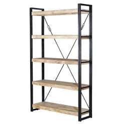 Wohnen Paravents|Büro-Raumteiler*Industrial Style Standregal aus Mangoholz - Traudarian