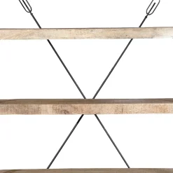 Wohnen Paravents|Büro-Raumteiler*Industrial Style Standregal aus Mangoholz - Traudarian