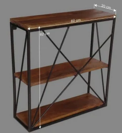 Wohnen Industrial Style Wandregal ohne Rückwand - Offia