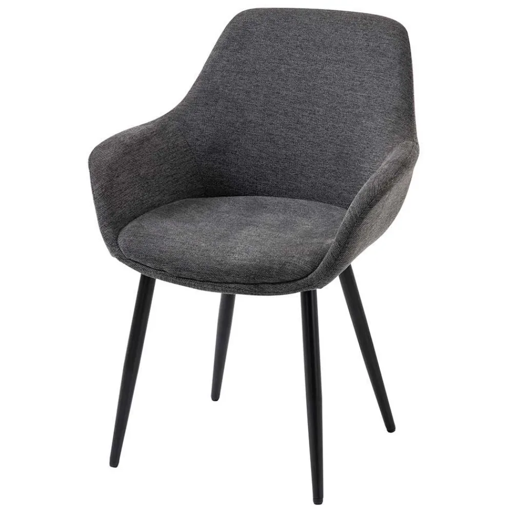 Wohnen Industrial Tischgruppe für vier Personen - Lapel (fünfteilig)