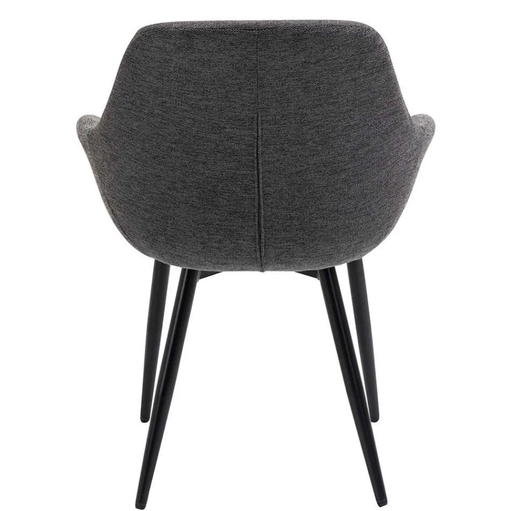 Wohnen Industrial Tischgruppe für vier Personen - Lapel (fünfteilig)