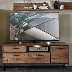 Wohnen Industrial Unterschrank für TV-Gerät 156x62x48 - Xindus