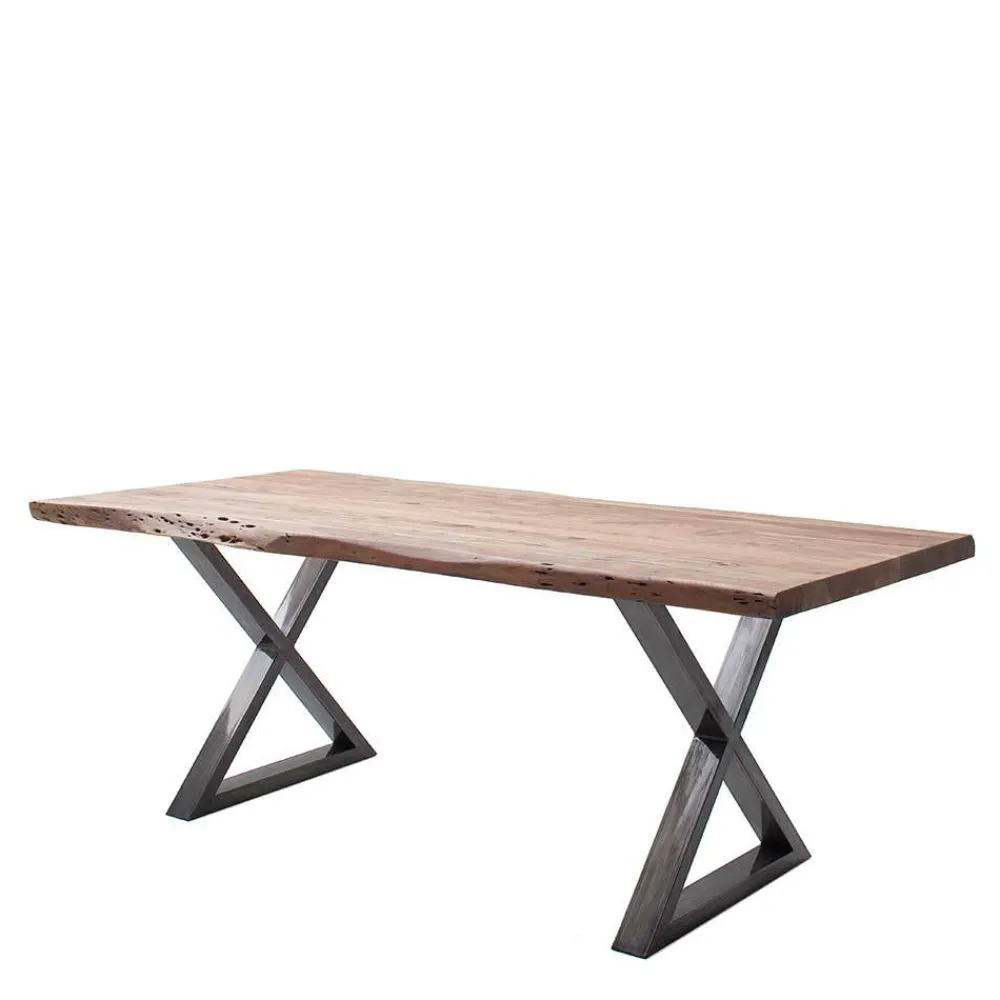 Wohnen Industry Style Esstisch mit Baumkanten - Lymesca