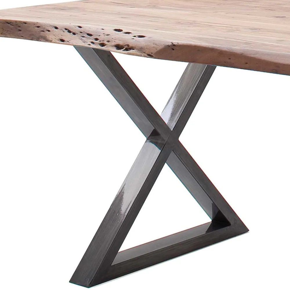 Wohnen Industry Style Esstisch mit Baumkanten - Lymesca