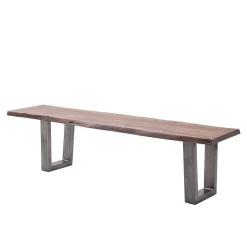 Wohnen Industry Style Küchenbank in Walnuss Braun - Learys