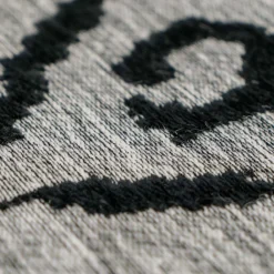 Wohnen Jacquard Teppich in Grau und Schwarz - Aurora