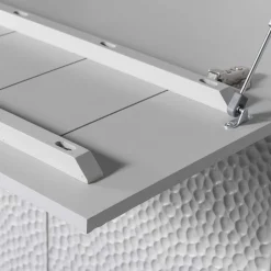 Wohnen Japandi Barschrank in Hellgrau - Looning