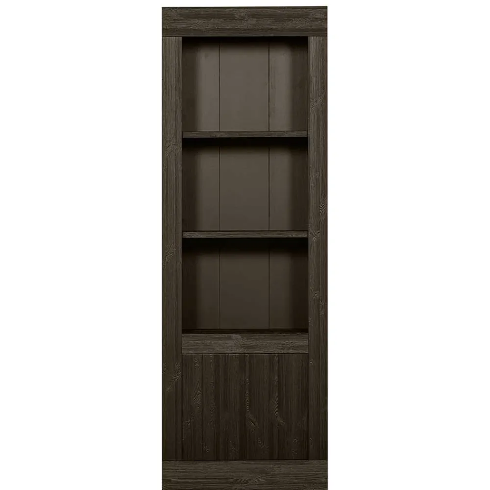 Wohnen Japandi Regal mit drei Fächern und Tür - Bocca