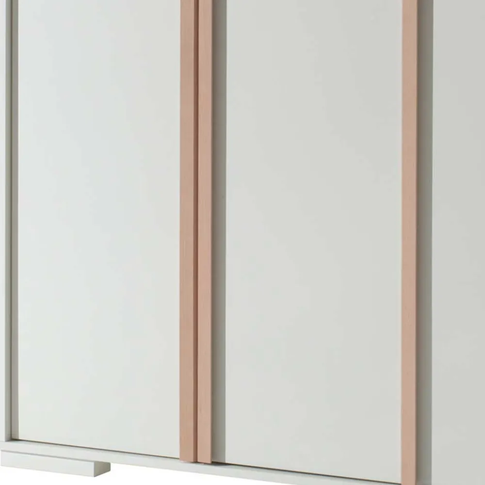 Wohnen Weiße Möbel|Jugendzimmer Komplett*Jugend Schlafzimmer Möbel in Weiß - Eldrus (dreiteilig)