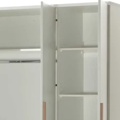 Wohnen Weiße Möbel|Jugendzimmer Komplett*Jugend Schlafzimmer Möbel in Weiß - Eldrus (dreiteilig)