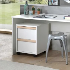 Wohnen Jugendzimmer Komplett*Jugendzimmer Ausstattung in Weiß - Eldrus (fünfteilig)