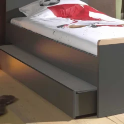 Wohnen Jugendzimmer Komplett*Jugendzimmer Einrichtung in Anthrazit - Navlius (dreiteilig)