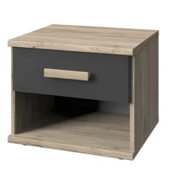 Wohnen Graue Möbel|Jugendzimmer Komplett*Jugendzimmer in Eiche San Remo Optik - Jilamenda (siebenteilig)