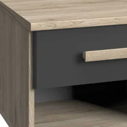 Wohnen Graue Möbel|Jugendzimmer Komplett*Jugendzimmer in Eiche San Remo Optik - Jilamenda (siebenteilig)