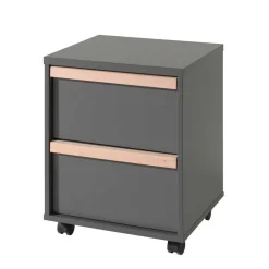 Wohnen Graue Möbel|Jugendzimmer Komplett*Jugendzimmer Komplett in Anthrazit - Navlius I (fünfteilig)