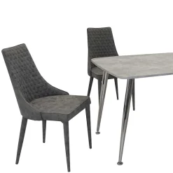 Wohnen Küche & Esszimmer Sitzgruppe Set - Grasilla (fünfteilig)