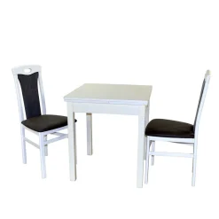 Wohnen Küche Essgruppe für 2 Personen - Martinique (dreiteilig)