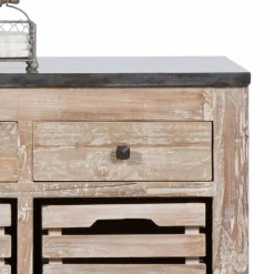 Wohnen Küchen Arbeitstisch Ashvills in Landhaus rustikal