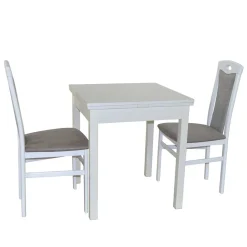 Wohnen Küchen-Essgruppen|Essgruppen*Küchen Sitzgruppe für zwei Personen - Toranto (dreiteilig)