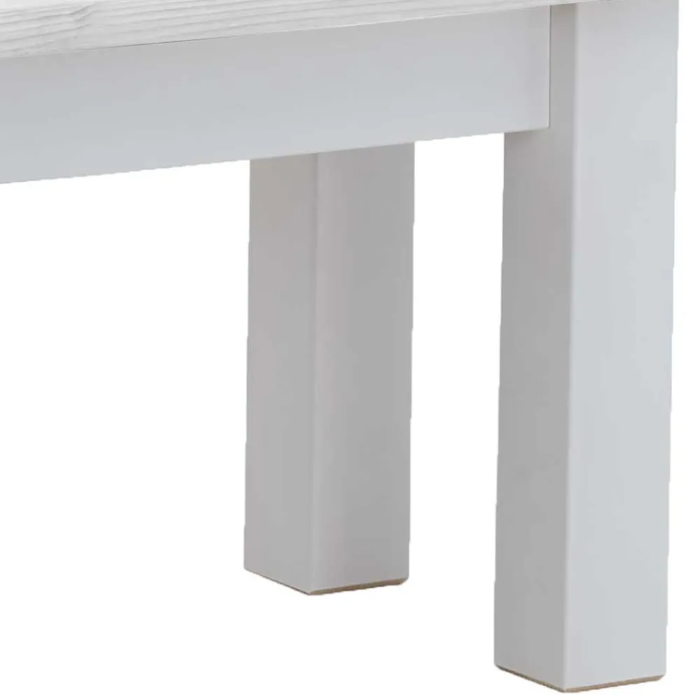 Wohnen Küchenbank in Weiß aus Kiefer - Molzau