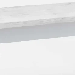 Wohnen Küchenbank in Weiß aus Kiefer - Molzau