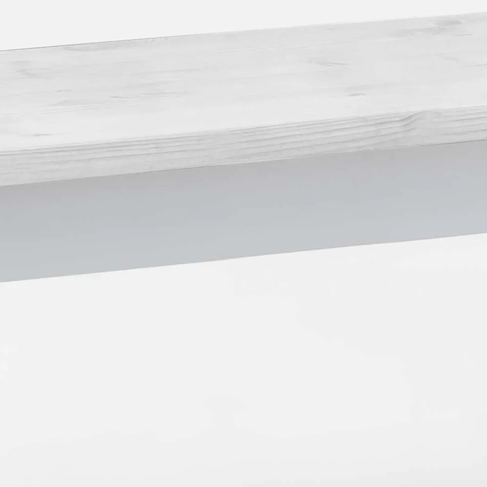 Wohnen Küchenbank in Weiß aus Kiefer - Molzau