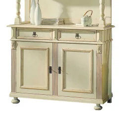 Wohnen Kommoden|Esszimmer-Vitrinen*Küchenbuffet Francis in Antikweiß