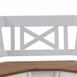 Wohnen Braune Möbel*Kücheneckbank Barlad mit Truhe