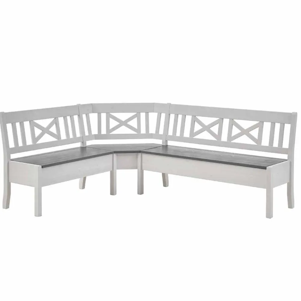 Wohnen Küchenbänke|Esszimmerbänke*Kücheneckbank Yoan im Landhausstil