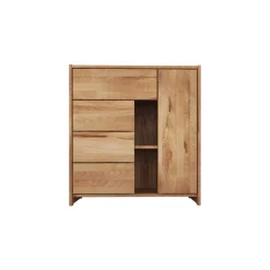 Wohnen Küchenkommode Salomonia aus Kernbuche Massivholz