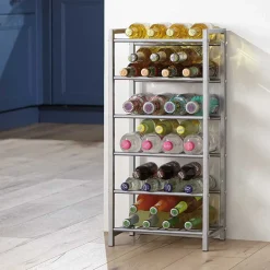 Wohnen Küchenregal Rom für Flaschen